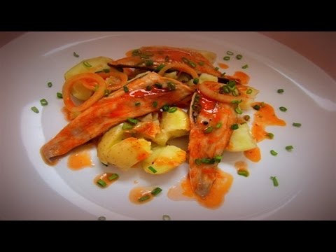 Видео рецепт Рыба в горячем соусе