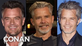 Timothy Olyphant's Mom Can't Tell Him & Josh Duhamel Apart - CONAN on TBS