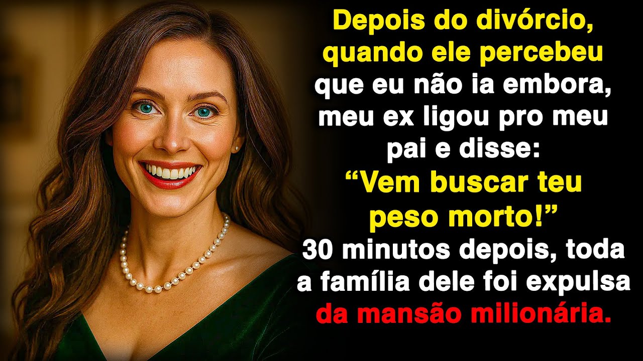 Depois do divórcio, meu ex ligou pro meu pai gritando: “Vem buscar teu fardo!”