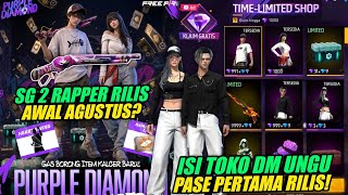 TANGGAL RILIS! 😱 ISI TOKO DIAMOND UNGU FF   SG 2 RAPPER COMEBACK!? | Free Fire
