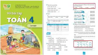 VỞ BÀI TẬP TOÁN 4 BÀI 1 TIẾT 2 TRANG 6,7 SÁCH KẾT NỐI TRI THỨC
