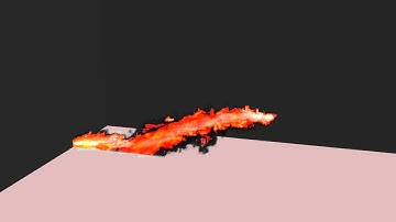 blender flamethrower test