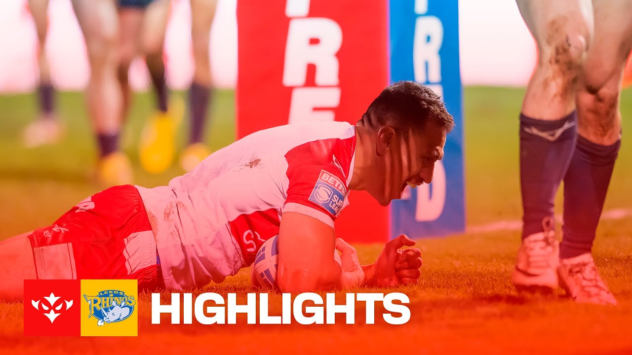 HIGHLIGHTS: Hull KR vs Leeds Rhinos - Robins and Rhinos battle in Round 2!