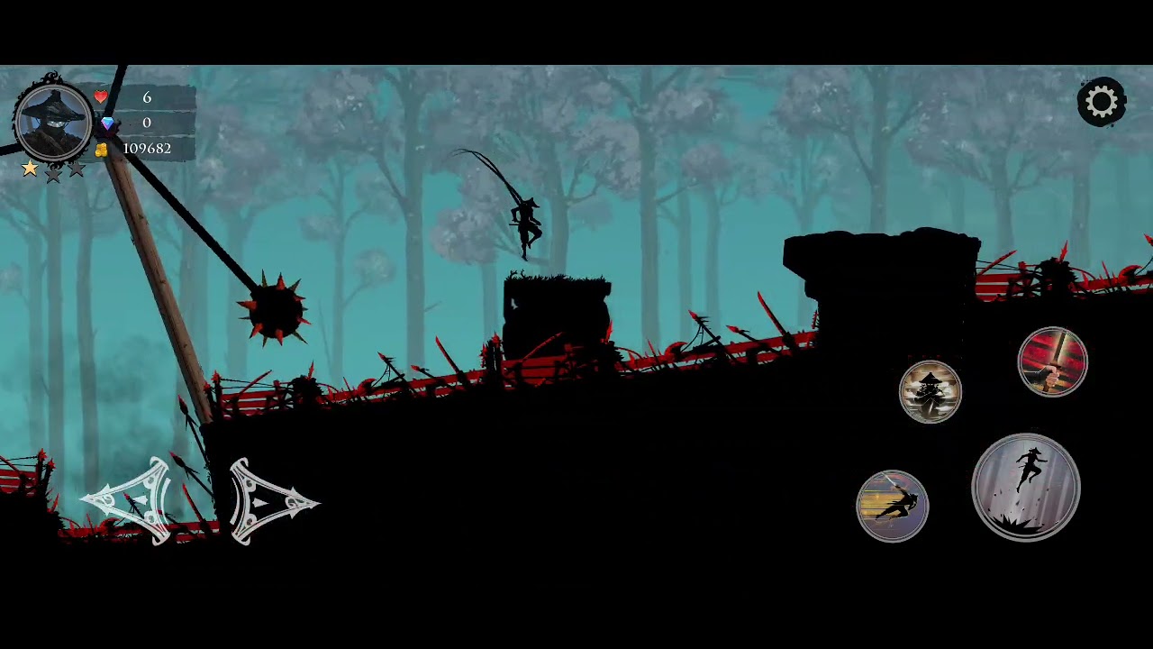 Ninja Arashi 2 - Level 72 No Death 3 Star - YouTube