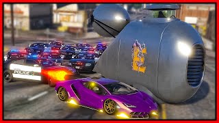 GTA 5 Roleplay - CUSTOM ROCKET CARS TROLLING COPS | RedlineRP