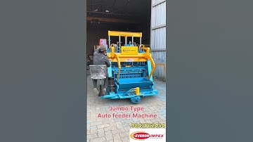 Auto Feeder Concrete Block Making Machine - 1119 HD Jumbo | Everon Impex | Ph +91 98437 62454