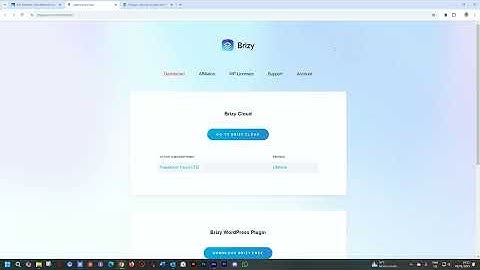 How to Install Brizy Free in WordPress | Brizy Video Documentation