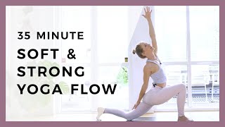 Soft and strong yoga class 2022 | Yoga for a healthy body | Yoga for flexibility | Online home yoga screenshot 2