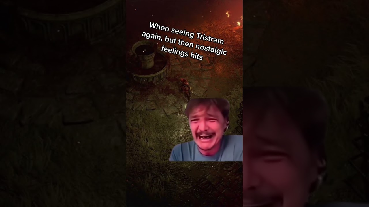 When seeing Tristram again, but then nostalgic feelings hits 