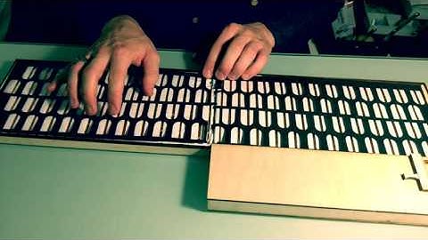 Adaptable Layout MIDI Keyboard Prototype