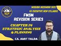 CHAPTER 14: STRATEGIC ANALYSIS & PLANNING | CA AMIT TALDA | VG STUDY HUB.