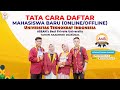 Tutorial cara daftar online dan tes online di universitas teknokrat indonesia