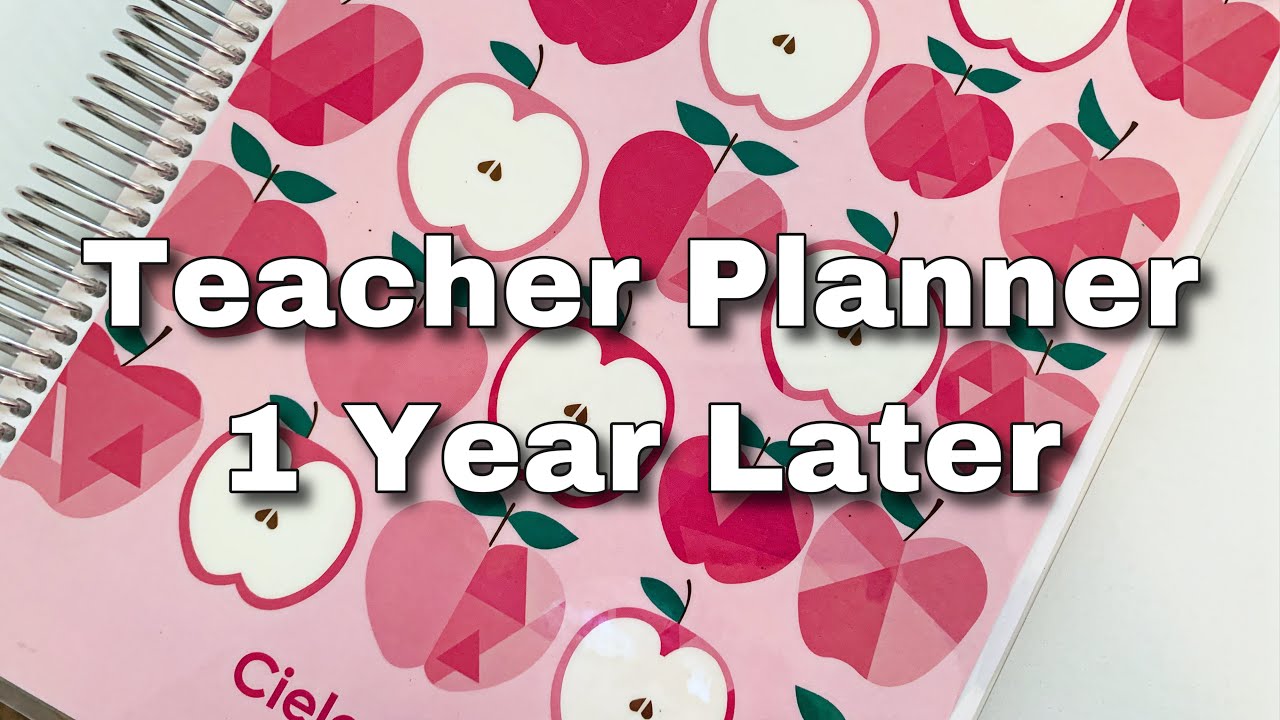 EC Teacher Planner Review - 1 Year Later