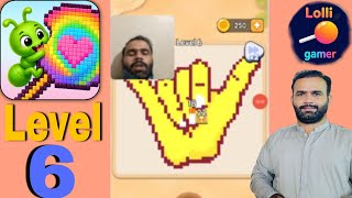 Colony Puzzle: Pixel Sort Flow Level 6 Complete Solution