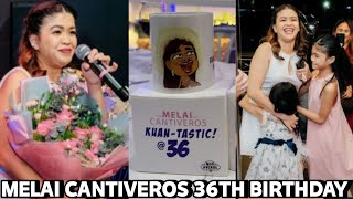 Melai Cantiveros 36th Birthday❤️Napa-IYAK sa Simpleng Salo-salo Handog ng Kanyang ASAWA at mga ANAK by Bam Entertainment 3,791 views 1 month ago 8 minutes, 3 seconds