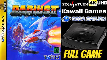 Darius II [SEGA SATURN] Gameplay Walkthrough FULL GAME🔴