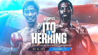 WBO Champ Masayuki Ito vs Jamel Herring on ESPN May 25th #LDBC