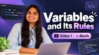 Details Variables & Its Rules Explained in Telugu | Coding Basics #1 Update