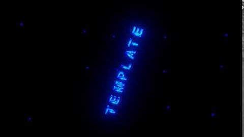 Intro Template Blender #22 V2