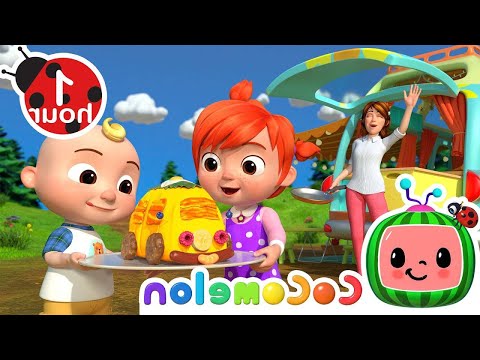 Wheels on the Bus (Camper Van) + More CoComelon Nursery Rhymes