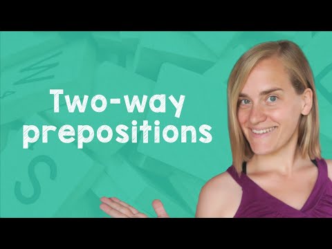 Finally understand how to use two-way prepositions in German!