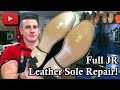 Full Leather Sole Repair! | Long Version | JR Deluxe Soles | Churches Shoes | Goodyear welted