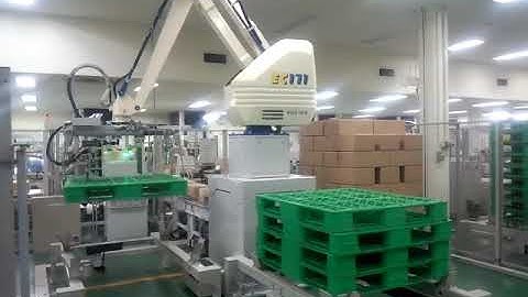 Fuji robot   pallet delivery function box