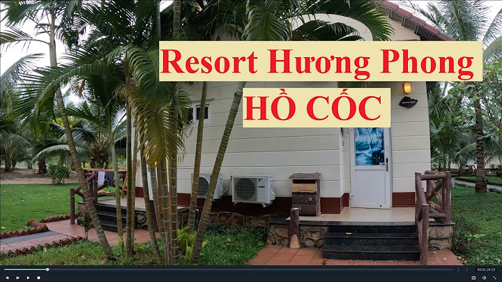Resort hương phong hồ cốc review