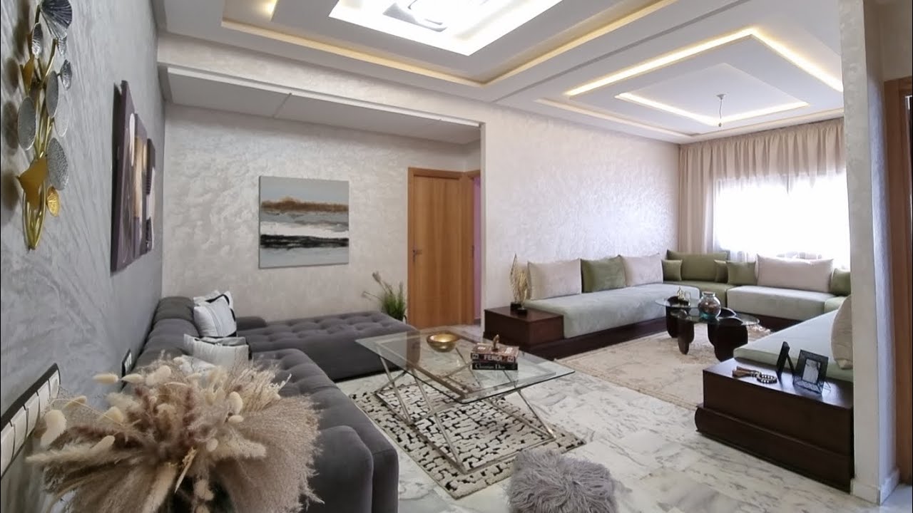 شقة فخمة للبيع بالأثاث أو بدونه بفاس حي بورمانة بالطابق الأول 102م² APPARTEMENT À VENDRE À FÉS