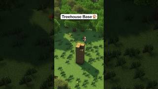 Minecraft Treehouse Base🏠 #minecraft