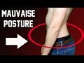 Bonne posture en 3 tapes  corriger lantversion du bassin et lhyperextension du dos