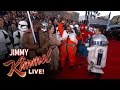 Guillermo at the Star Wars Red Carpet