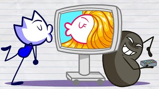 Nate Tries Online Dating | Animated Cartoons Characters | Animated Rapunzel