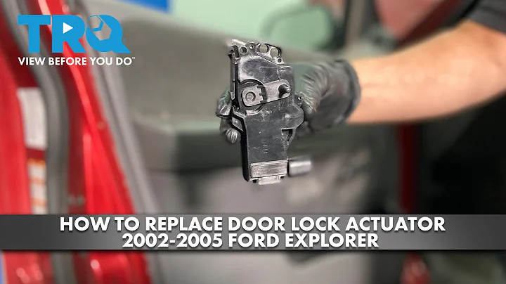 How to Replace Door Lock Actuator 2002-2005 Ford Explorer