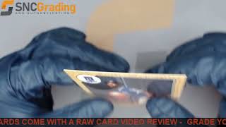 SNC Grading:1987 TOPPS TIFFANY BO JACKSON #170 BASE SET REVIEW(1636036353379)