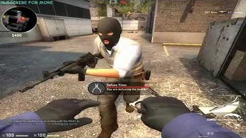 CS GO GAMEPLAY (CASUAL BOMB) CACHE-CT