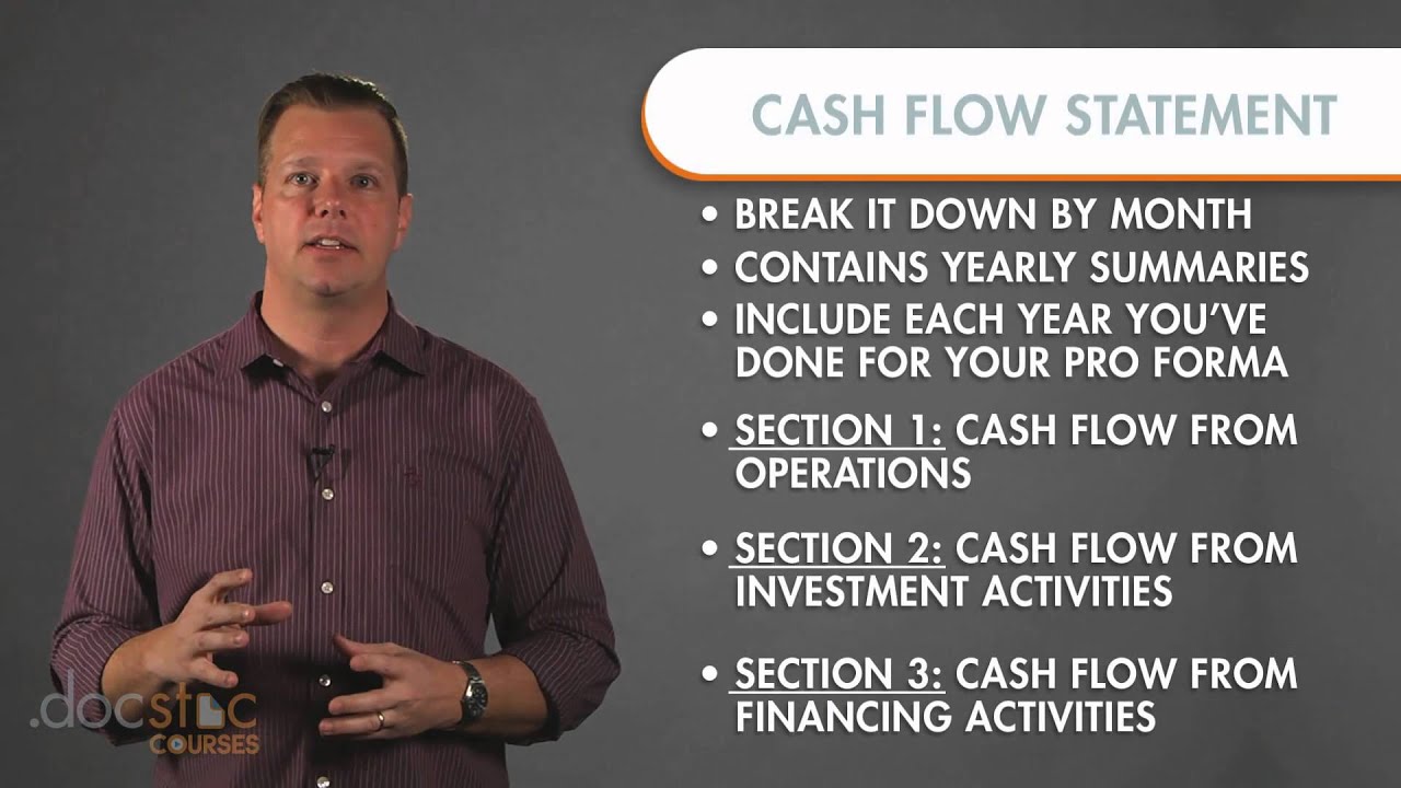 cash flow statement creating the killer business plan youtube business plan cash flow