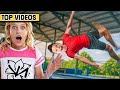 We Tried Impossible Gymnastics Moves! | Ninja Kidz TV