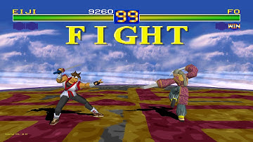 Beetle PSX HW - RetroArch - Battle Arena Toshinden - NTSC - Maxed out settings
