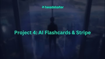 Project 4 | AI Flashcards & Stripe | @The-Headstarter