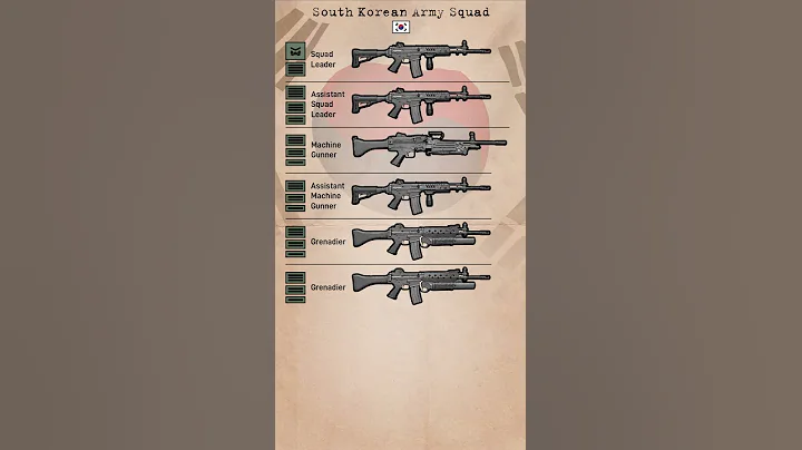 Guide to the South Korean Army Rifle Squad - 天天要聞