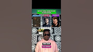 Thumbnail of Artist Viral Song Vs. His Other Songs: Alex Warren "Ordinary" #shorts #music #trending #song #fyp