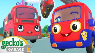 Baby Fire Truck Balloon Birthday! | Best Cars & Truck Videos For Kids