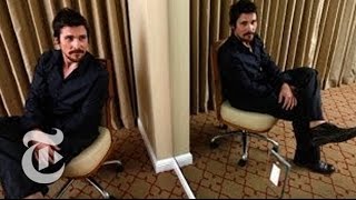 Oscars 2014 | Christian Bale Interview: Being Fat, Bald and Inspired in 'American Hustle'