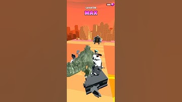 Kaiju Run 🙉❓🐲 New Gameplay Android & iOS K #Shorts