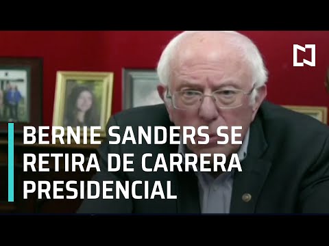 Bernie Sanders se retira de la carrera presidencial en EEUU - Por Las Mañanas