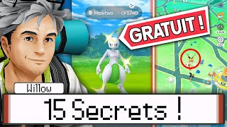 15 SECRETS sur Pokémon Go !