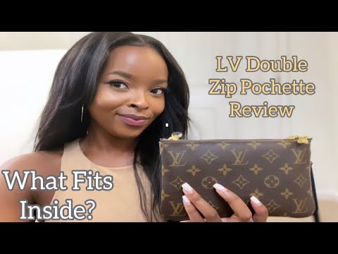 Louis Vuitton, Bags, Louis Vuitton Double Zip Pochette