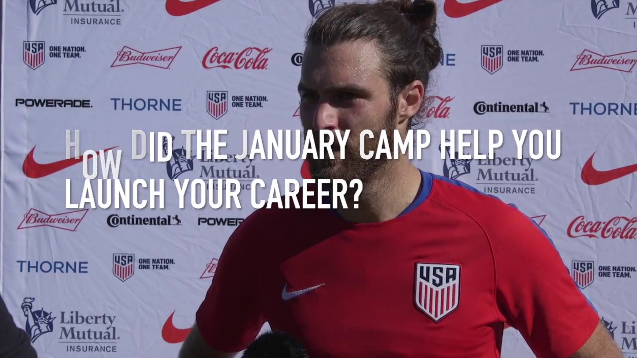 Graham Zusi Talks USMNT January Camp YouTube