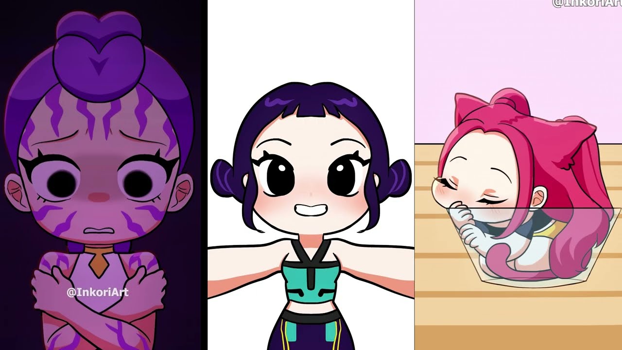 Jinu and Rumi   - Rumi the cat is angry with Jinu | Kpop Demon Hunters